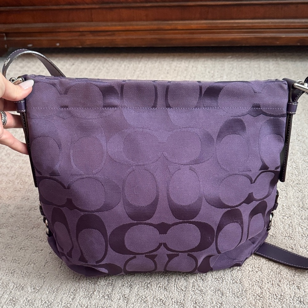 Coach Crossbody Bag in Rich Purple